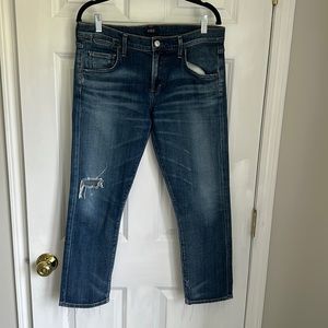 Agolde ankle skinny jeans